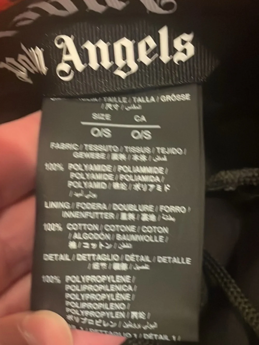 Palm angels bucket hat